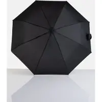Lasessor - Paraplu – Zwart – 24cm - ECO – Vriendelijke – Manuele – Reis - Stormparaplu - Milieuvriendelijk