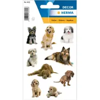 Herma Stickers hondenfoto's - 10 stuks