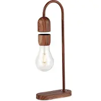 Gingko Evaro Lightbulb Lamp Walnut