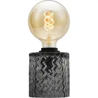 Pauleen 48083 Crystal Elegance tafellamp max. 20W E27 Rookglas 230V glas