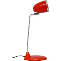 MAUL Bureaulamp MAULstarlet, rood, Werkkamer / Kantoor, metaal, Vintage, bureaulamp