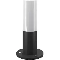 Maytoni Sokkellamp buiten Willis, dimbaar, zwart, Aluminium, Modern, Sokkellamp