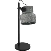 Eglo Hilcott Tafellamp - E27 - 48 cm - Zwart
