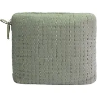 Yumeko Toilettas Mousseline Katoen L Groen - Eco, Bio & Fairtrade