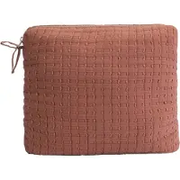 Yumeko Toilettas Mousseline Katoen L Roze - Eco, Bio & Fairtrade