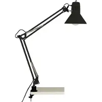 Brilliant Zwarte werklamp Hobby