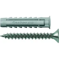 Fischer Plug SX 6 x 30 met schroef - 70021 - 50 stuk(s) - 70021