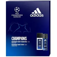Adidas - UEFA Champoins League - 1x Deodorant Body Fragrance 75ml - 1x Deodorant Body Spray 150ml - Geschenkset voor Mannen