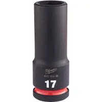 Milwaukee slagdop Shockwave 1/2 lang 17mm