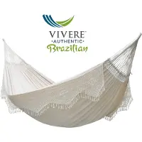 VIVERE Brazilian Cotton Hangmat - Antique Beige