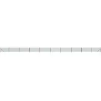 vidaXL Gaashek met grondankers, groen, 0,8 x 25 meter