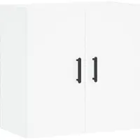 vidaXL Wandkast 60x31x60 cm bewerkt hout wit