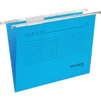 Atlanta Alzicht verticale hangmap A4 - 330 mm met V-bodem blauw (25 stuks)