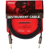 D'addario And Co 3m CIRCUIT BREAKER INSTRUMENT CABLE WITH LATCHING CUT-OFF SWITCH STRAIGHT PLUG