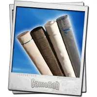 CamoBob Schaduwdoek coupon 300x500cm black/brown