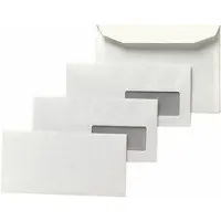 GPV Enveloppen, DA, 115 x 225 mm, wit, met 2 vensters