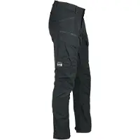 Lundhags Fulu Cargo Stretch Hybrid Pant, wandelbroek, heren, zwart