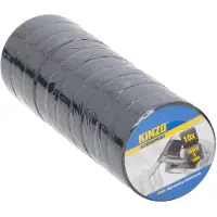 Kinzo 10 rollen isolerende tape voor kabels en elektra 18 mm x 10 meter - Tape (klussen)