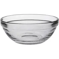 Duralex 6x Kleine serveer/dessert schaaltjes van glas 12x 4.9 cm - Serveerschalen
