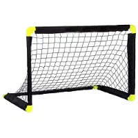Merkloos Sportief buiten spelen voetbaldoel 1 stuks 90 x 59 x 61 cm - Voetbaldoel