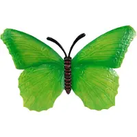 Coen Bakker Groen metalen tuindecoratie vlinder 40 cm - Tuinbeelden