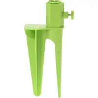 Pro Beach Parasolboor met dubbele spies - groen - kunststof - parasolharing - Parasolvoeten