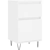 vidaXL Dressoir 40x35x70 cm bewerkt hout wit