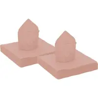 SANTEX feest servetten rose goud - 50x stuks - 40 x 40 cm - Feestservetten