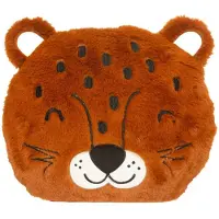 Atmosphera Dieren sierkussen kinderkamer - panter -A‚A 30 cm - polyester - Sierkussens