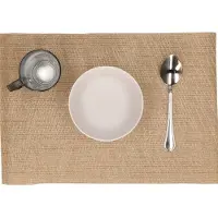 Svenska Living Placemats - 12x stuks - polyester - 45 x 30 cm - Placemats