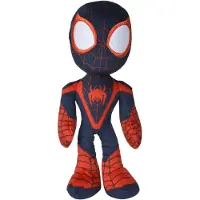 Spidey and his Amazing Friends Disney - Spiderman - Miles Morales Glow in the Dark Eyes - 25cm - Alle leeftijden - Knuffel