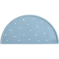 Mushie Siliconen placemat, White Madeliefje
