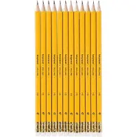 Bruynzeel Potlood Bruynzeel 1705K Burotek HB met gum | 12 stuks