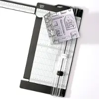 Paperfuel Papiersnijder met Rilfunctie - 15 x 30,5 cm - Zwart
