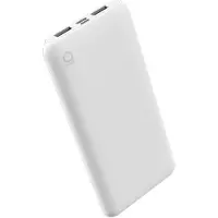 Qware - Powerbank - USB-C/USB-A - 10.000 mAh - Geschikt voor Apple Iphone/Samsung - 3x Volledig Vol – Wit