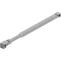 Guido Gusto Stabilisatiestang hoek 45 graden 73-120cm Rvs