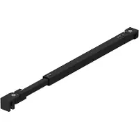Guido Gusto Stabilisatiestang hoek 45 graden 73-120cm mat zwart