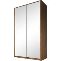 Meubella Kledingkast Malibu - Eiken - 113 cm - Garderobekast