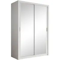 Meubella Kledingkast spiegel 150x62x215 Kleerkast schuifdeuren
