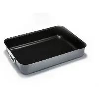Moneta - Eden Braadslede Rechthoek 33x37 cm - Gerecycled Aluminium - Zwart