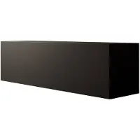 Meubella TV-Meubel mat zwart zwevend 140x38x40cm
