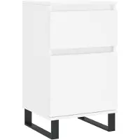 vidaXL Dressoir 40x35x70 cm bewerkt hout wit