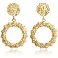 Cilla Jewels Cilla Chunky Ronde Oorbellen - Goudkleurig