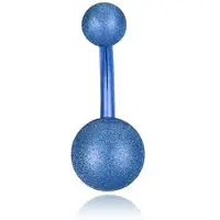 LGT JWLS Navelpiercing Matte afwerking - Blauw