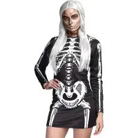 Boland - Kostuum Skeleton babe (M) - Volwassenen - Skelet - Halloween verkleedkleding - Horror - Skelet