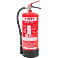Ecofex PFAS vrije Schuimblusser 6 liter BELGIE BENOR Keurmerk