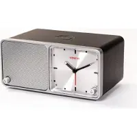 Geneva Time Wekker/bluetooth speaker - Zwart