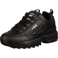 FILA Sportieve veterschoen zwart