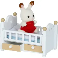 Sylvanian Families 5017 set baby chocoladekonijn