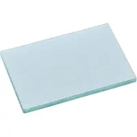 Zeller snijplank met siliconen voetjes - glas - 30 x 20 cm - Snijplanken